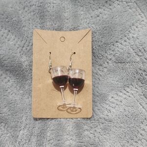 Wine Glass Earrings
